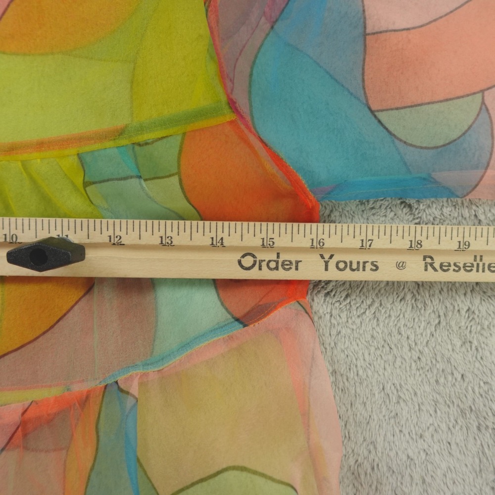 STAUD‎ Dress Hyacinth Citrus Kaleidoscope - Picture 4 of 8